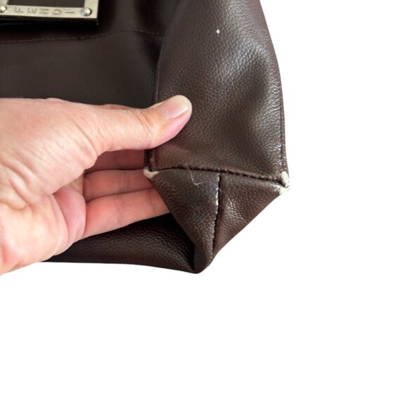 Fendi Brown Leather Tote Classic Shoulder Bag - Picture 6 of 7